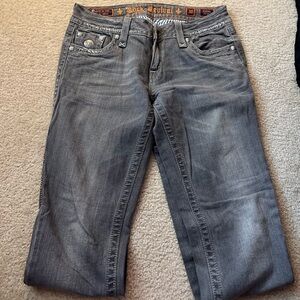 Rock Revival Celine Gray Boocut Jeans